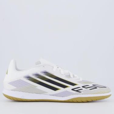 Imagem de Chuteira Adidas F50 Club Futsal Branca e Preto, 40