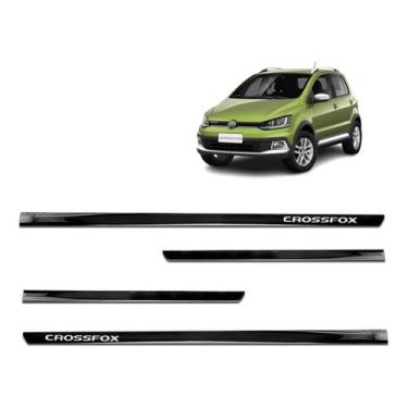 Imagem de Friso Lateral Slim Preto Crossfox 2006 a 2018 - SHEKPARTS