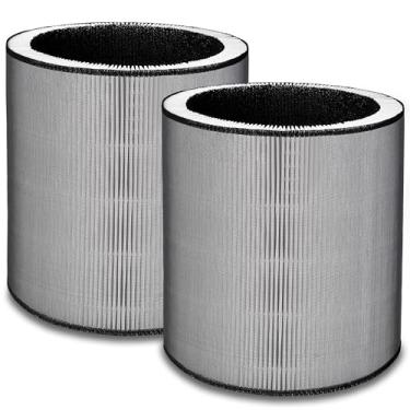 Imagem de Pacote com 2 filtros de substituição C610 Z, compatível com purificador de ar Winix C610, compare com o filtro de substituição do purificador de ar Winix Z, 1712-0121-00, filtro HEPA verdadeiro grau