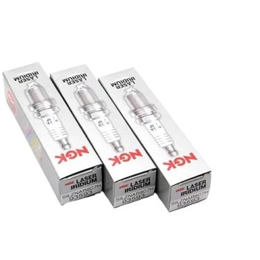 Imagem de 3/4 peças compatíveis com NGK SILZNAR8C7H 93593 original, compatível com Iridium Platinum, compatível com vela de ignição, compatível com Focus Fiesta Yibo 1.0T CAF372WQ1 CAF372WQ0(3pcs)