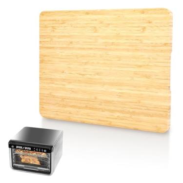 Imagem de Tábua de corte para forno torradeira de convecção, compatível com fritadeira a ar Ninja DT201/DT251 Foodi, acessórios de forno torradeira com pés de silicone antiderrapantes resistentes ao calor, 41 x