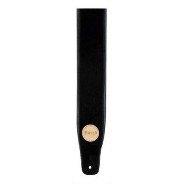 Imagem de Alça Correia Basso Cla 03 Preto Suede Guitarra Violão Baixo, Preto