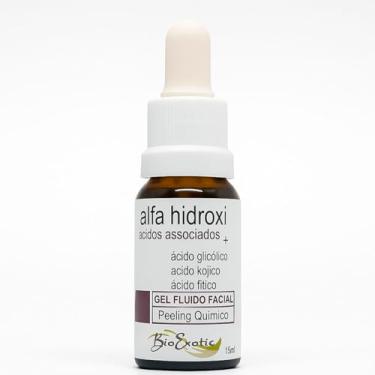 Imagem de Gel Fluído Facial Alfa Hidroxiácidos Associados 15 ml Bioexotic