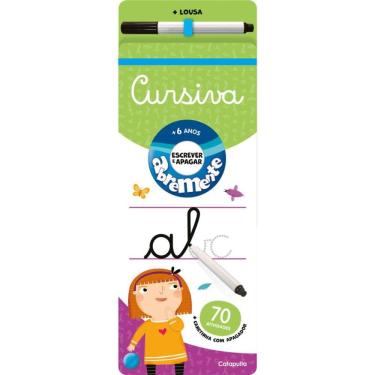 Imagem de Abremente escrever e apagar: Cursiva