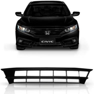 Imagem de Grade Parachoque Central para Honda Civic 2017 2018 2019 - SP ACESSÓRI