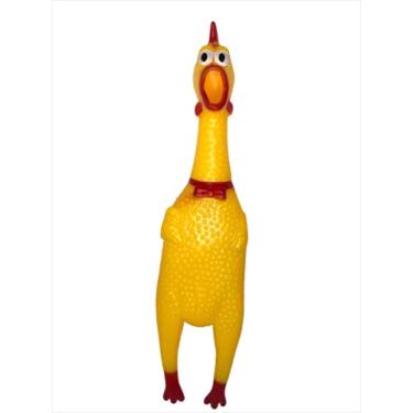 Imagem de The Pets Brinquedo Sonoro Frango Gritador Gigante 55cm