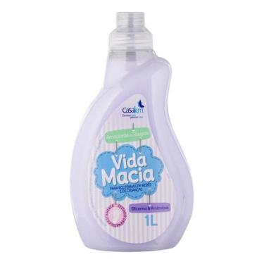 Imagem de Amaciante Vida Macia Amac. G&amendoas 1 L, Lavanda e Amêndoas, 1L