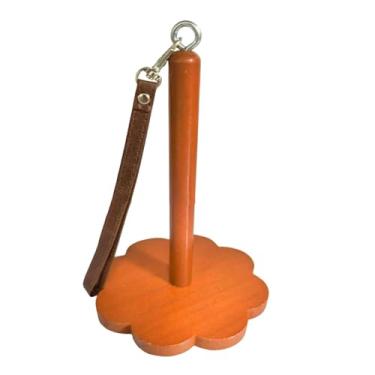 Imagem de KiBcsLic Suporte para novelos de lã Suporte para fios de madeira para novelos de lã Organizador de carretéis para artesanato Costura Crochê Bordado Mãe, Style E