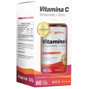 Imagem de Vitamina C Tamponada + Zinco 60 cápsulas Fitoprime