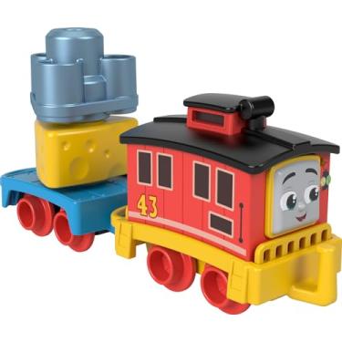 Imagem de Thomas & Friends Toddler Toy My First Brake Car Bruno Push-Along Vehicle with Stacking Cargo for Preschool Kids Ages 18+ Months