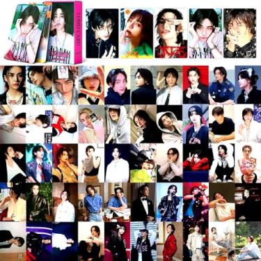 Imagem de Kit 55 Photocards Stray Kids – Felix, Bang Chan, Hyunjin, Han, Lee Know, Seungmin, I.N, Changbin – Cartões Lomo (Kit 55 Photocards Stray Kids – HWANG HYUNJIN)