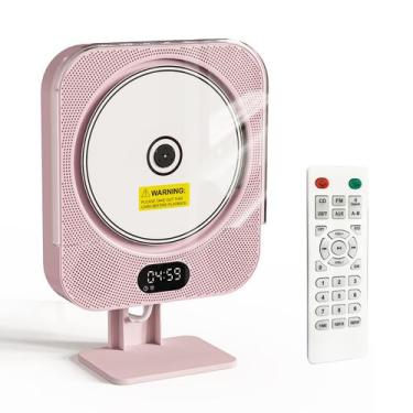 Imagem de Leitor de CD Kozun Kpop Pink Desktop/Wall Bluetooth/Rádio FM