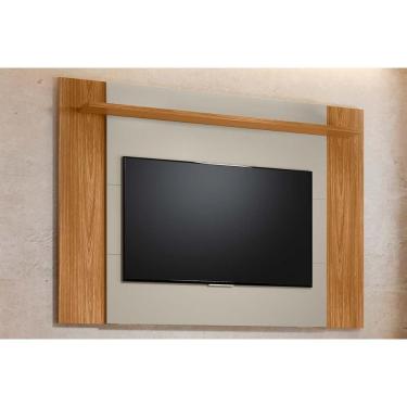 Imagem de Home P/ Tv Até 60 Pol Tulum Extensivel C/ 1 Prateleira 160 Ou 180x150cm Nature/off White - Linea Brasil