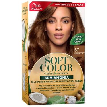 Imagem de Kit Tintura Soft Color Chocolate 67 Soft Color