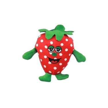 Imagem de Brinquedo De Pelúcia Moranguinho Nº 2 Para Pets Vermelho