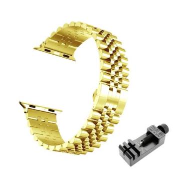 Imagem de Pulseira De Substituição De Metal Aço 49mm 46mm 44mm 38mm 42mm Para Ap