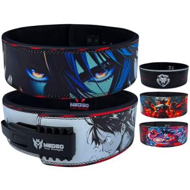 Imagem de Cinto avançado para halterofilismo com fivela de trava ultrarrápida, 10 mm para levantamento de peso, agachamento, levantamento terra, musculação, suporte de levantamento de peso, cinto de ginástica