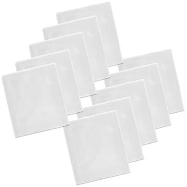 Imagem de 10 porta-retratos magnéticos sem pregos, compatíveis com Fujifilm Instax Wide 300, suporte de foto sem cola, para geladeira (branco)