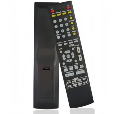Imagem de uehba Controle remoto de substituição universal compatível com receptor Denon AV AVR-3801 AVR-3802 AVR-3803 AVR-3804 AVR-3805 AVR-3806 AVR-3807