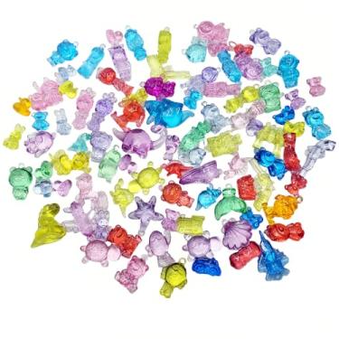 Imagem de MGOHNACL 160 peças de mini bonecos aleatórios a granel, mini resina para esconder, estatuetas em miniatura, prêmios de sala de aula pequena e jardim de fadas, micro paisagismo, artesanato para