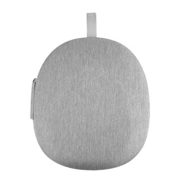 Imagem de BaotyJie Capa para fone de ouvido, capa protetora para fone de ouvido, bolsa de transporte, bolsa de nylon com zíper, de armazenamento portátil para WH-1000XM6, Cinza