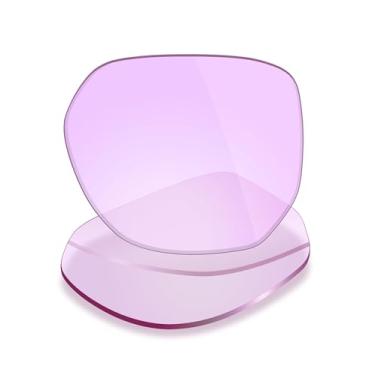 Imagem de Mryok Lentes de reposição UV400 para óculos de sol Oakley Latch Beta, HD Polarized, proteção UV, resistente a impactos e ajuste perfeito - rosa claro