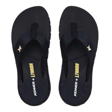 Imagem de Chinelo Masculino Kenner DXG Rakka L7 Preto/Preto 39