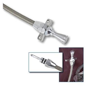 Imagem de Lokar TD-30C4FMPAN48 122 cm Hi-Tech Pan Firewall Mount Transmission Dipstick para Ford C-4 Transmission