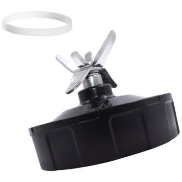 Imagem de Ninja Lâmina Substituição 7 Aletas para Liquidificador Ninja Auto iQ Pro Peças do liquidificador Nutri, BUECMUE Diversos, Preto