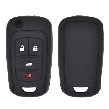 Imagem de SCurti Capa para chave de carro para Ch/evrolet Sonic 2012-2017 capa de silicone para chave de carro capa protetora de chave de carro acessórios de carro