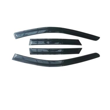 Imagem de GRJQRKHZ Defletor de janela lateral do carro para A&UDI A3 8v Sedan 2013-2020 Weathershied viseira de porta vento sol proteção chuva janela lateral defletores de vento