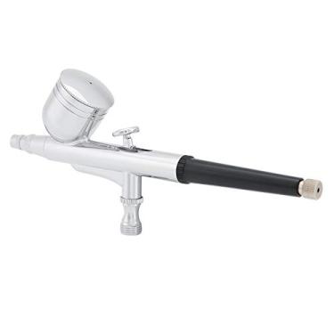 Imagem de LiebeWH Kit de Aerógrafo de Aerógrafo Alto, Conjunto de de Ação Dupla, Ação Dupla Com Bicos e Pistola de Pintura de Mangueira para Pintura Artística, Tatuagem, Manicure, Bolos, Spray