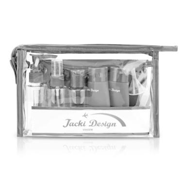 Imagem de Kit de Frascos Viagem Multiuso Porta Shampoo Condicionador Creme Cosmé