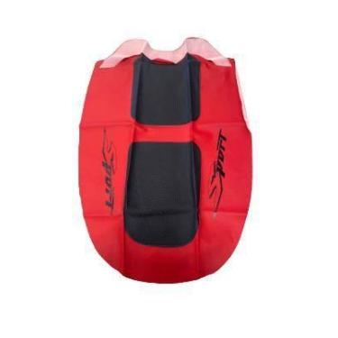 Imagem de Capa p/banco titan 2000 sport preto/vermelho - PROTERCAPAS