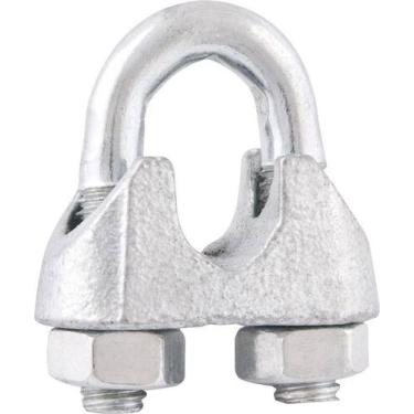 Imagem de Clips Para Cabo Aço 1/8 Leve Galv Com 2 Pç Cart Vonder