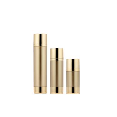 Imagem de Frasco Airless Premium para Cosméticos 15ml Ouro