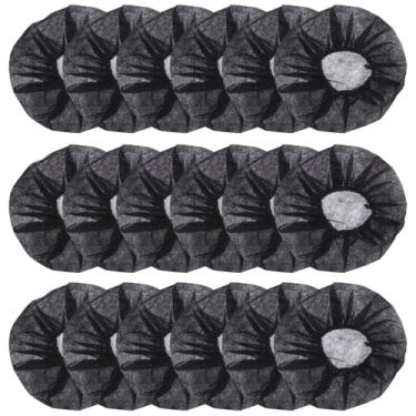 Imagem de DIYEAH 100 capas de fone de ouvido descartáveis à prova de suor para jogos e corridas, protetores de fone de ouvido de tecido não tecido, acessórios de fone de ouvido à prova de poeira