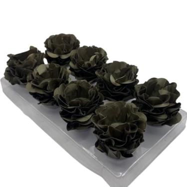 Imagem de Kit com 120 Forminhas para Doces Finos em Formato de Flor – Linha Style Elegante – Ideal para Casamentos, Aniversários e Festas Sofisticadas(Marrom)