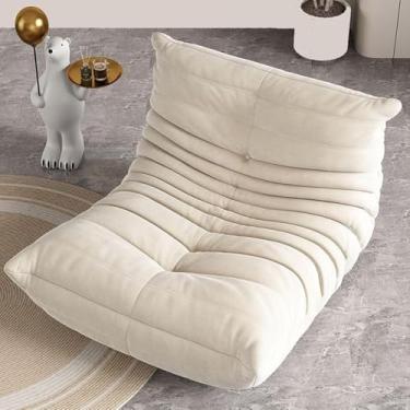 Imagem de Sofá De Esponja De Saco De Memória Gigante Preenchido, Super Macio Para Adolescentes Adultos, Sala De Estar Quarto Universidade, Livro De Leitura, Jogo, Black