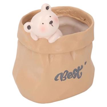 Imagem de Porta-lápis Porta-canetas Atenção e Acrescenta Papelaria Ornamento de Papelaria Multiuso Funcionalidade Vaso para Mesas Prateleiras Ornamento de Mesa Tamanho Pequeno e Compacto (#2)