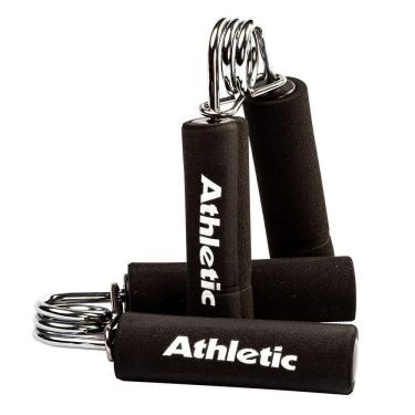 Imagem de Par De Hand Grip Athletic Em Aço Fortalecedor De Mãos E Antebraço Com Pegador De Espuma Para Treino