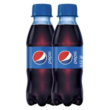 Imagem de Kit 2 Refrigerante Pepsi 200ml - Pepsi-Cola