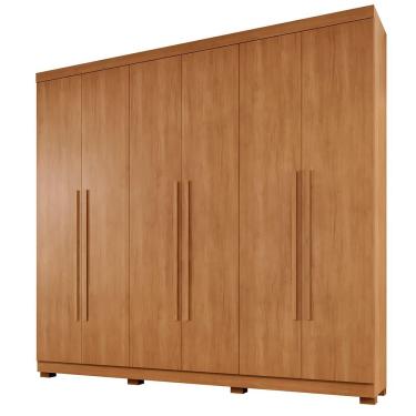 Imagem de Guarda Roupa New Master 6 Portas Benetil Cinamomo