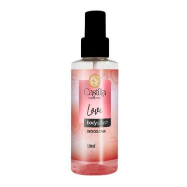Imagem de Body Splash Love Castilla Cosméticos 100mL  Deo Colônia Feminina - Toq