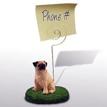 Imagem de Pug – Suporte de lembrete – Novo presente de mesa