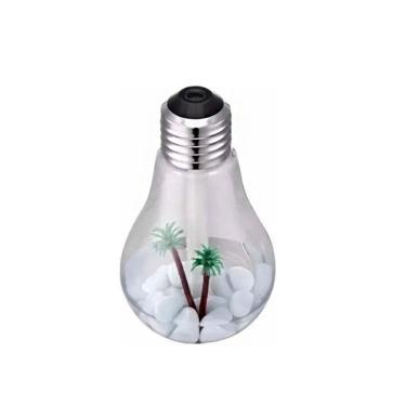 Imagem de Umidificador Lampada Cabo Usb Portátil Ar Ambientes
