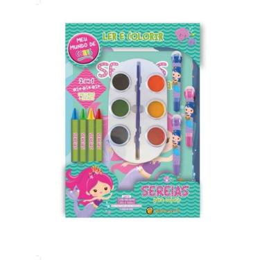 Imagem de Meu Mundo De Cores - Sereias Para Colorir