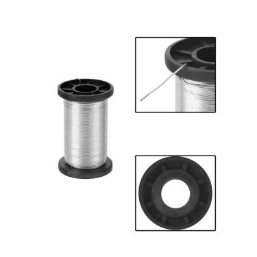 Imagem de Arame De Aco Liso Galvanizado 50 Metros 0,9Mm 230G