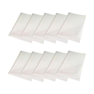 Imagem de Kit 50 Capas Encadernação Térmica Até 350 Folhas A4 Branca