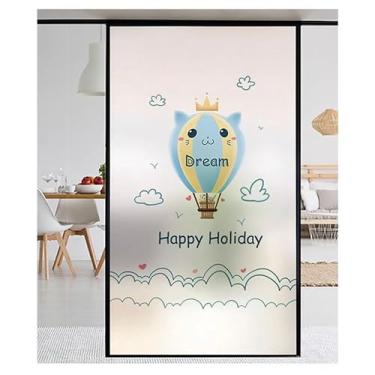 Imagem de Generic 1 peça de película opaca para janela adesivo tipo BLT-084 PVC colorido 150 x 30 cm